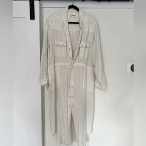 Free People long jacket dress